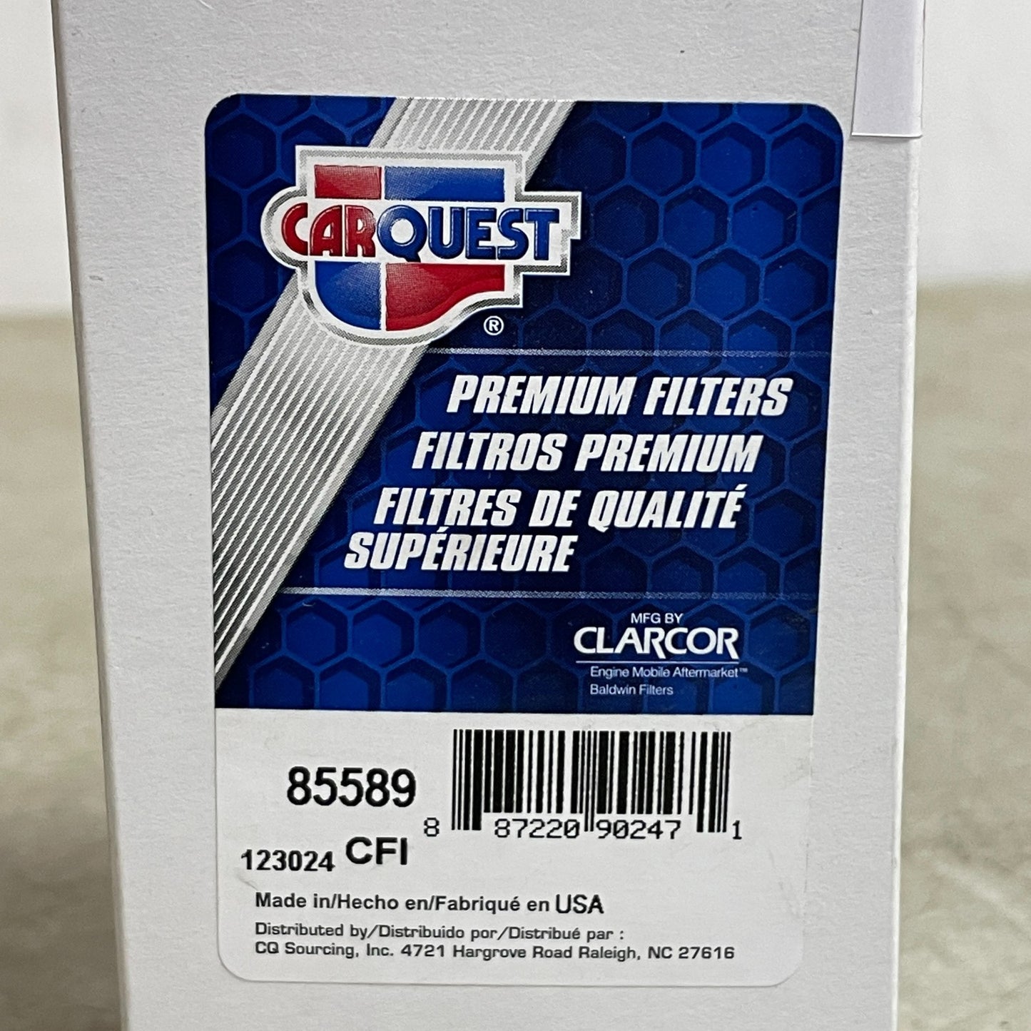 Carquest AT147821 Hydraulic Filter Wire-Backed Glass Media Replaces John Deere
