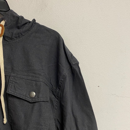 Mutual Weave Men's mid-weight Shirt Jacket Size XXL Color Black Iron Marl