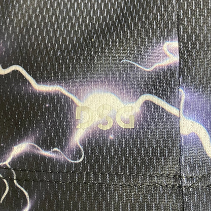 DSG Boys Training Basketball Tank Polyester Print Storm Pure Black DAB12112PRT