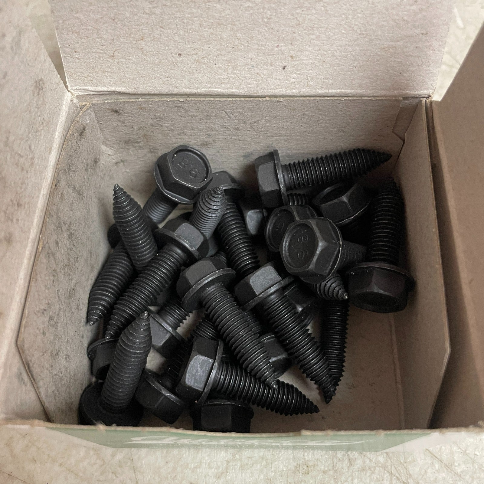 Auveco Hex Washer-Head Body Bolt M8×1.25×30 mm Phosphate-Coated 12348