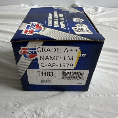 Carquest T1183 Engine Water Pump w Gasket Fits Select GM & Ford