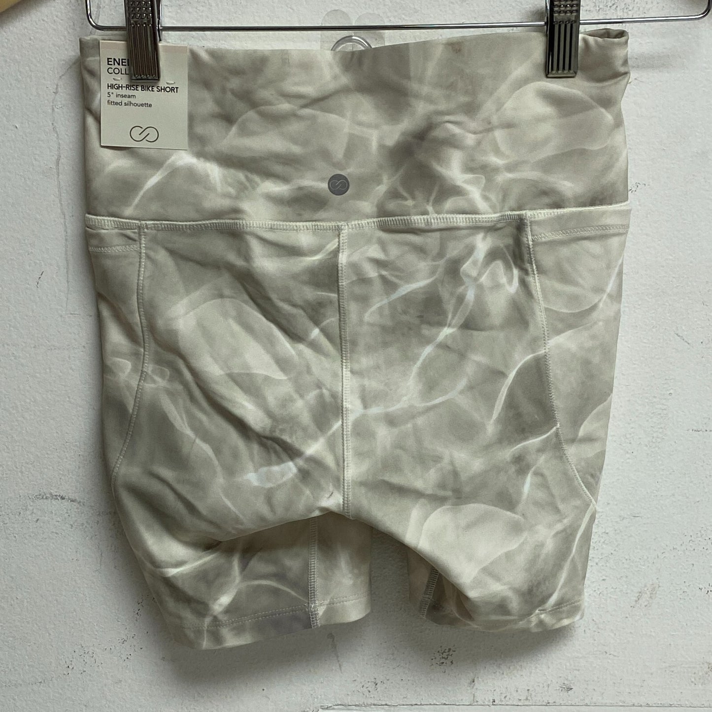Calia Women's 5" inseam Energize High Rise Bike Short WAX12359PRT Aquatic Summer