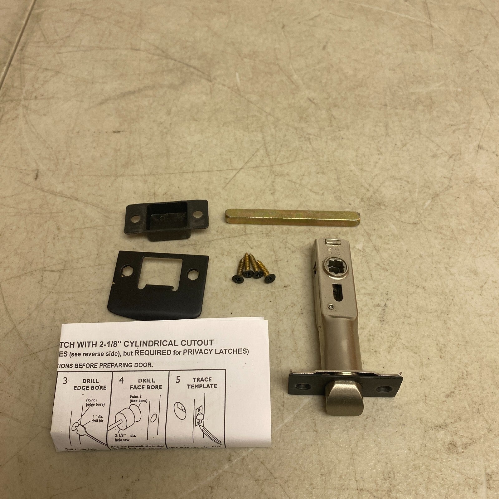 Signature Hardware Passage 2-3/4'' Latch Set