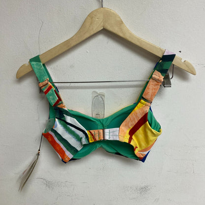 Calia Womens Powersculpt Swim Bikini Top Painterly Floral Multi WSA22208PRT