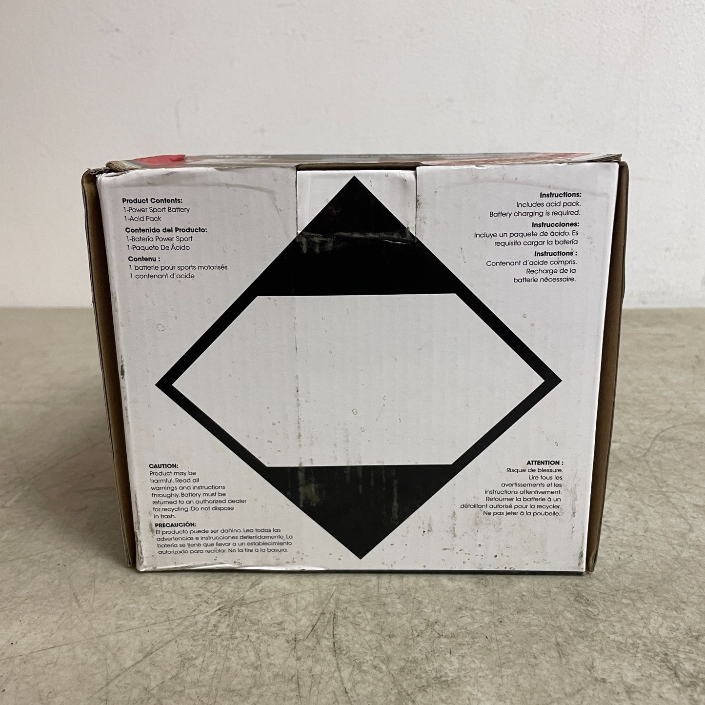 Autocraft 12N7-3B 12V 7Ah Powersport Battery Dry-Charged 70 CCA Motorcycle