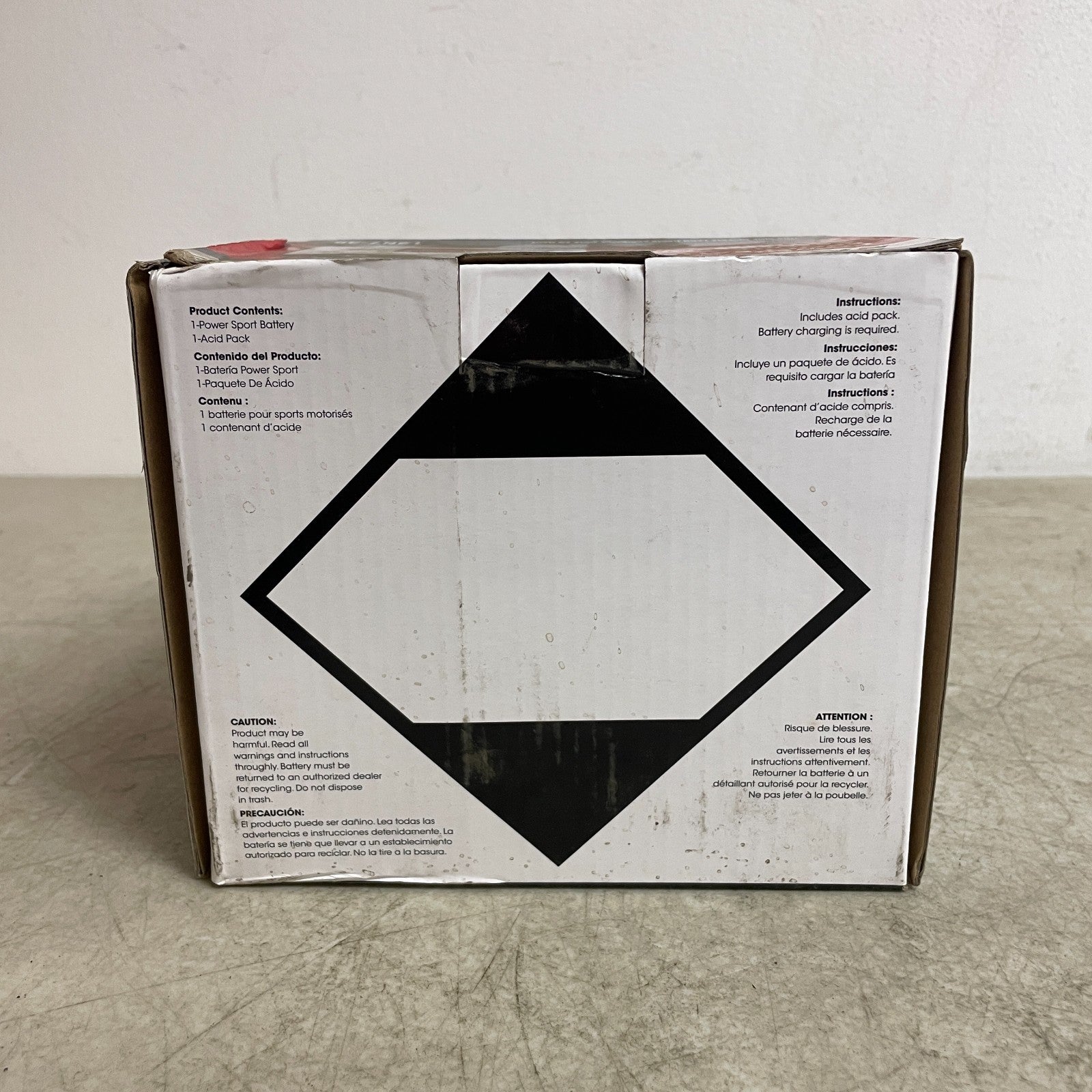 Autocraft 12N7-3B 12V 7Ah Powersport Battery Dry-Charged 70 CCA Motorcycle