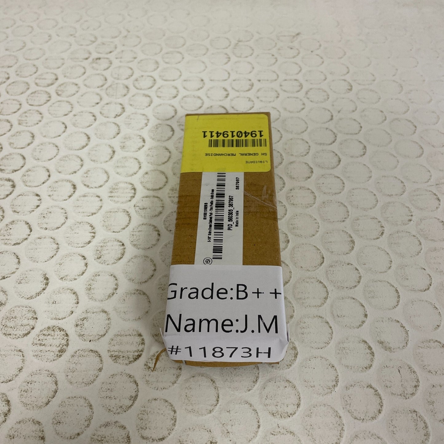 Signature Hardware Sidra 5‑1/8″ Solid Brass Cabinet Pull THIN PROFILE Satin Bras