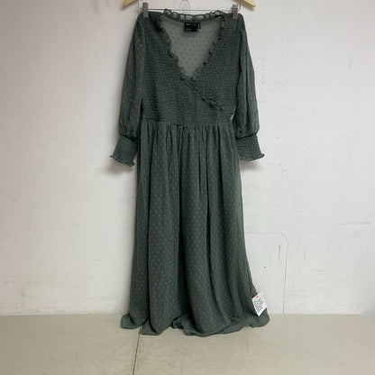 Asos Design Forest Green polyester Women's Dress US size 6