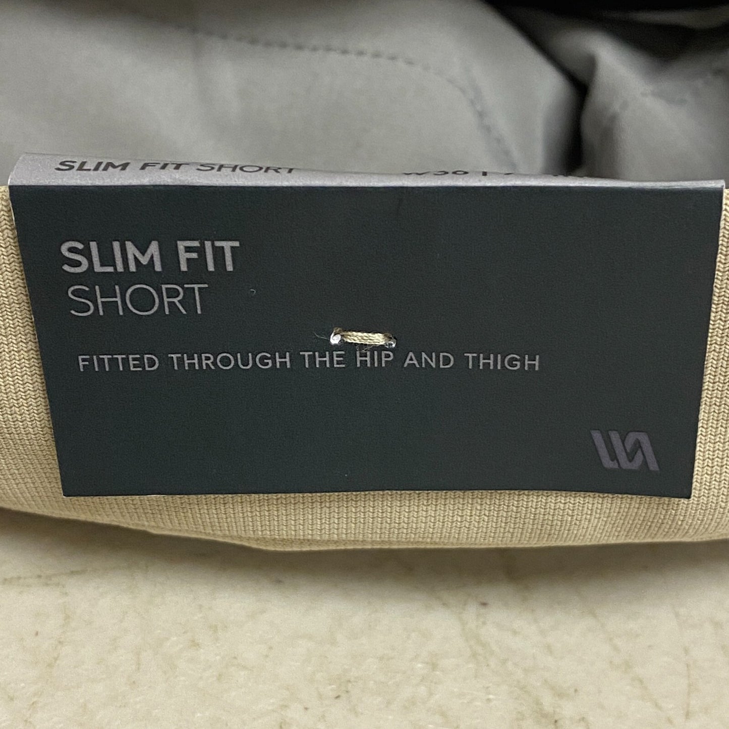 VRST Men's 7 Inseam Slim Fit Limitless Shorts Sandy Clay MAX2004167 New!