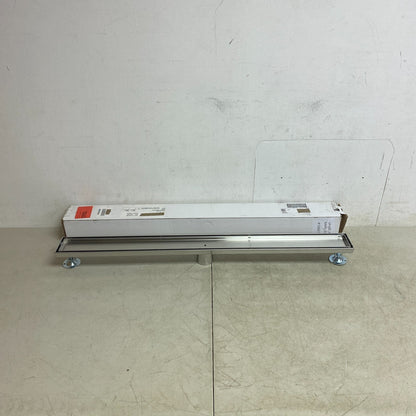 Signature Hardware 36" Cohen Linear Tile-In Shower Drain - Brushed Stainless S..