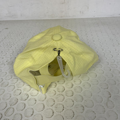 CALIA Women’s Ponytail Cap Light Yellow CAC8004 NWT Adjustable Hat One Size