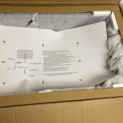 Signature Hardware 32" Atlas Stainless Steel Undermount Kitchen Sink -Gunmetal..