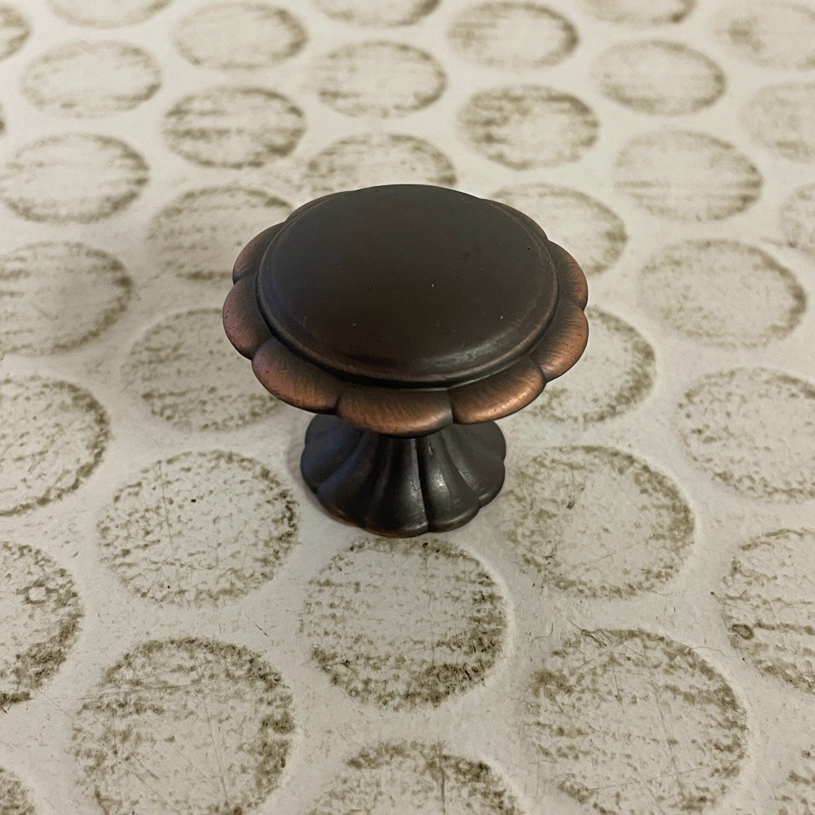 Century Fiori 1‑3/8″ Cabinet Knob Imperial Bronze 27807‑IB