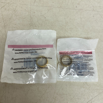 Edelmann 160920 Brass Compression Ferrule Sleeve 3/4" Hydraulic Tube 4 Pack