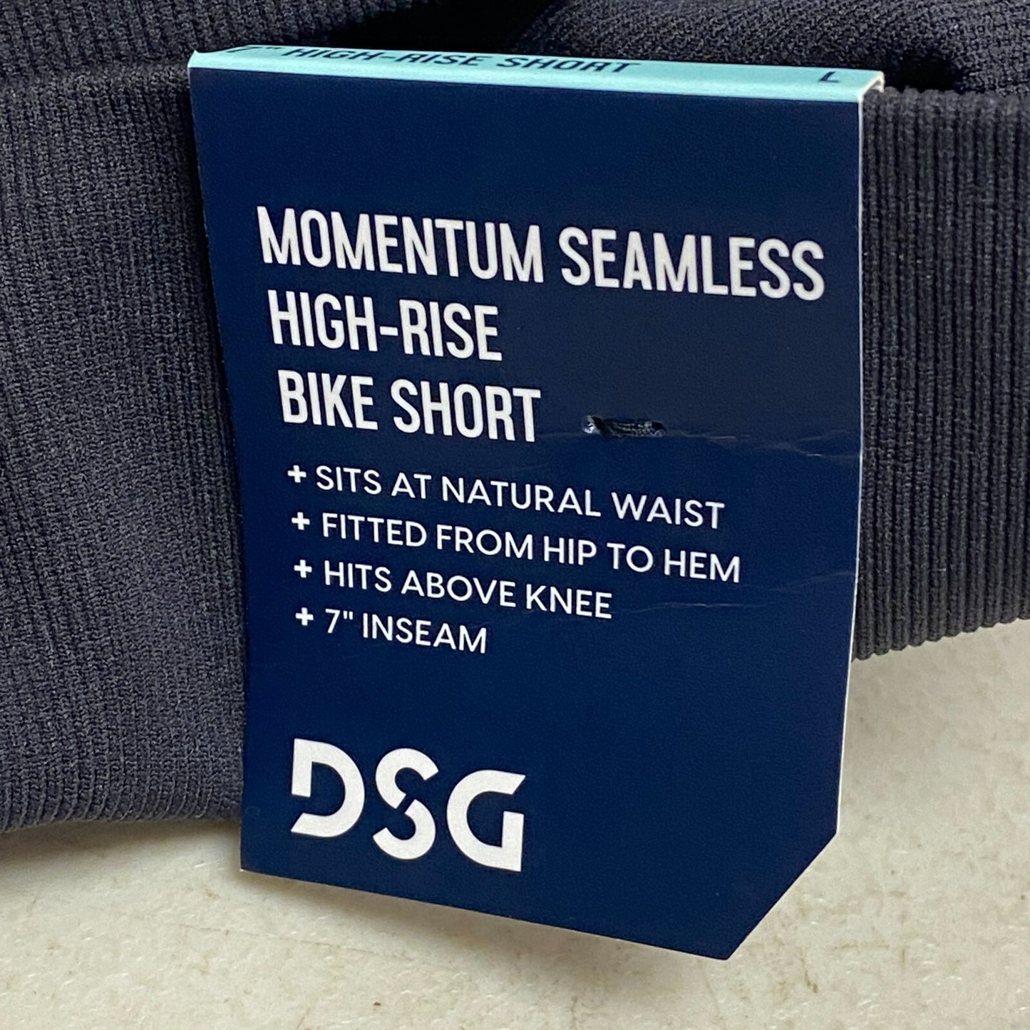 DSG Women's Momentum Seamless Bike Short 7" Pure Black Shorts Summer DAW23312