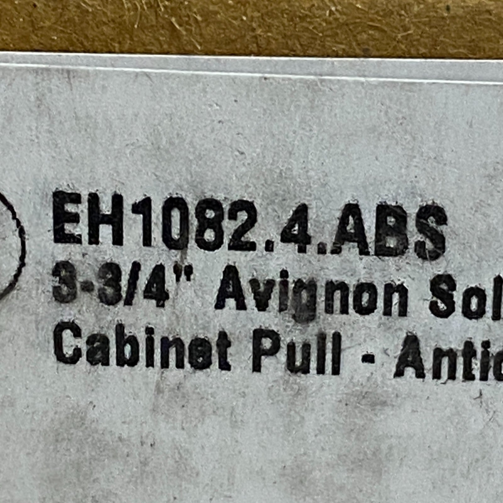 Signature Hardware 3-3/4" Avignon Solid Brass Cabinet Pull Antique Brass