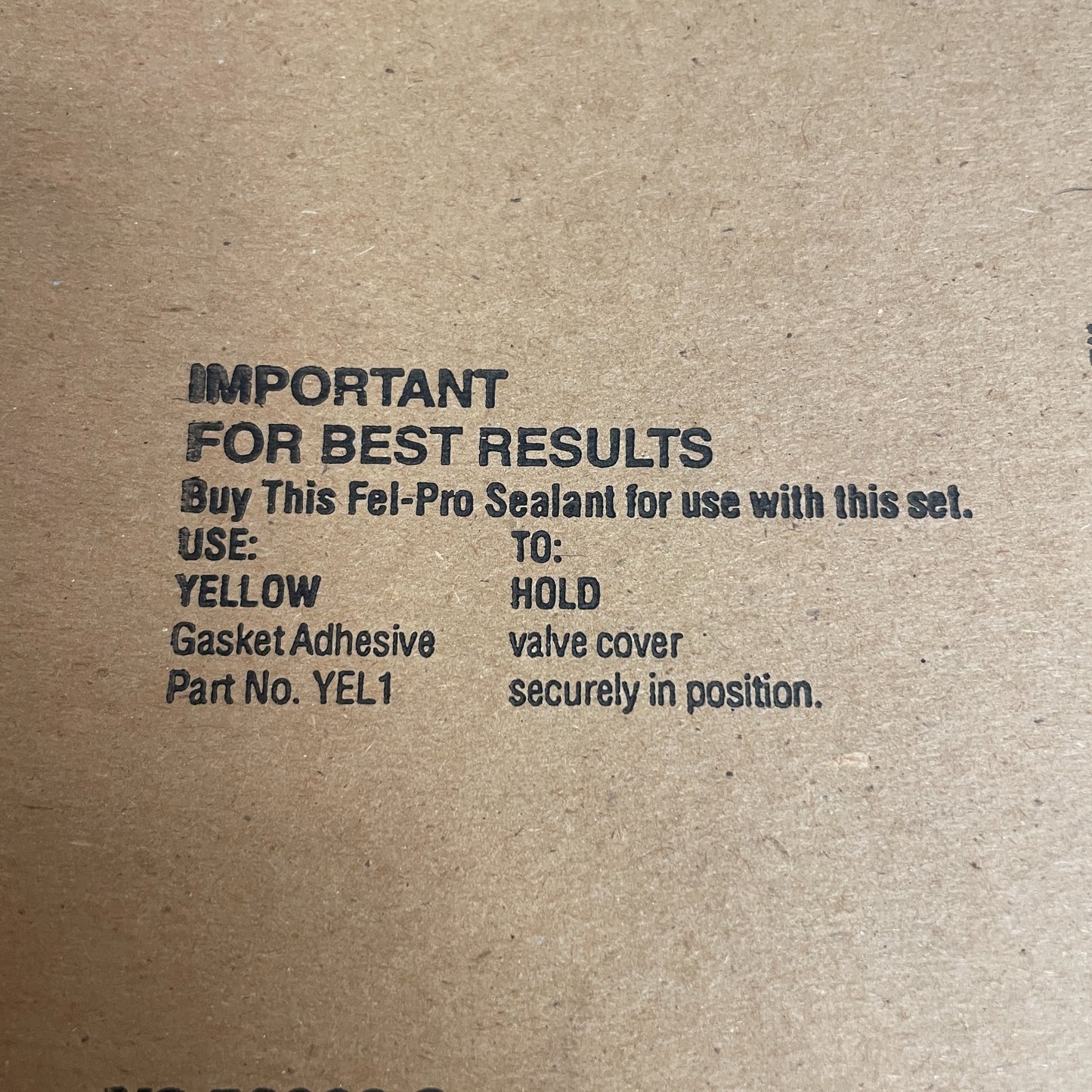 Fel-Pro VS50292C Valve Cover Gasket 1985-1988 Chevrolet Sprint