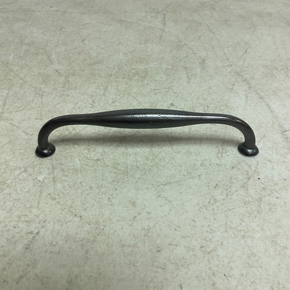 SIGNATURE HARDWARE 6-1/4" PADILLA SOLID BRONZE CABINET PULL DARK BRONZE