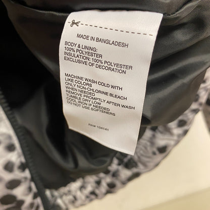 DSG Girls Insulated Puffer Jacket PRT Watercolor Dots Black DOG23501PRTA New!