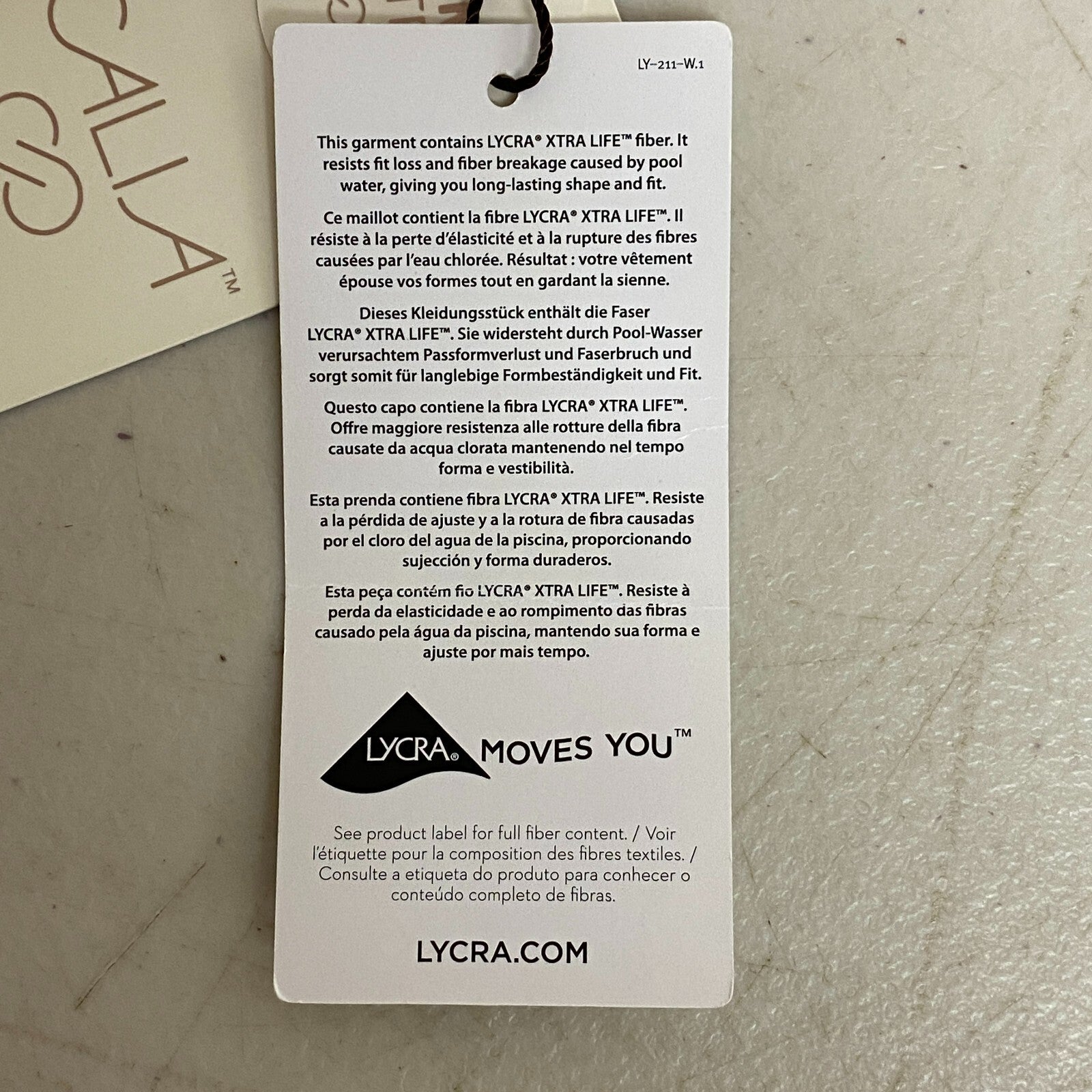 Calia High Rise Side Tie Bottom Palms Lavender Swimwear Bikini WSA22402PRT