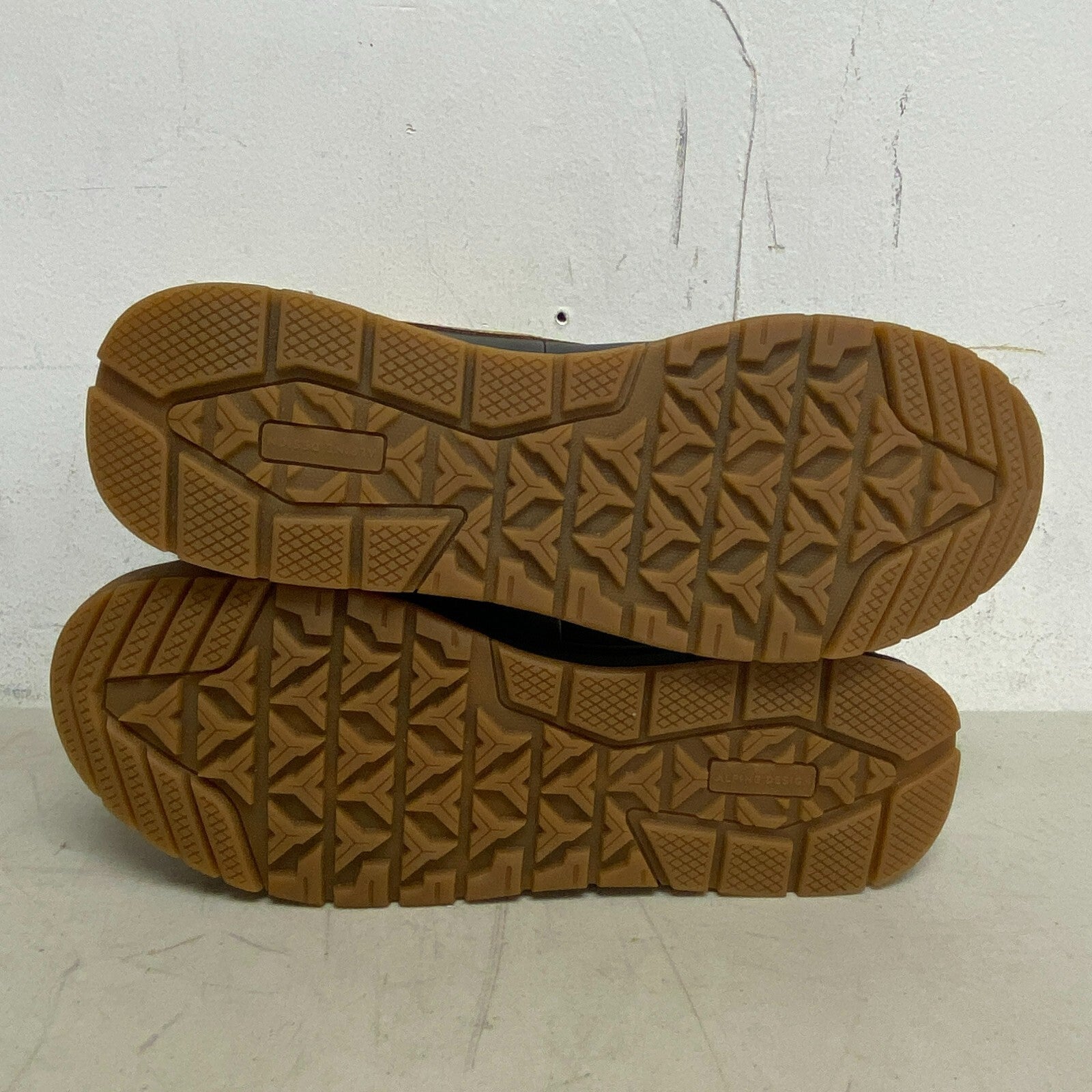 Alpine Mens Full grain leather Tan Gavin Duck Boot AD22MCW003-TAN