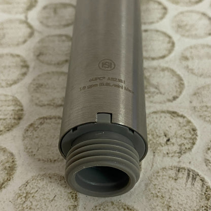 Signature Hardware Contemporary Tubular Hand Shower Brushed Nickel SHHS4030GZB