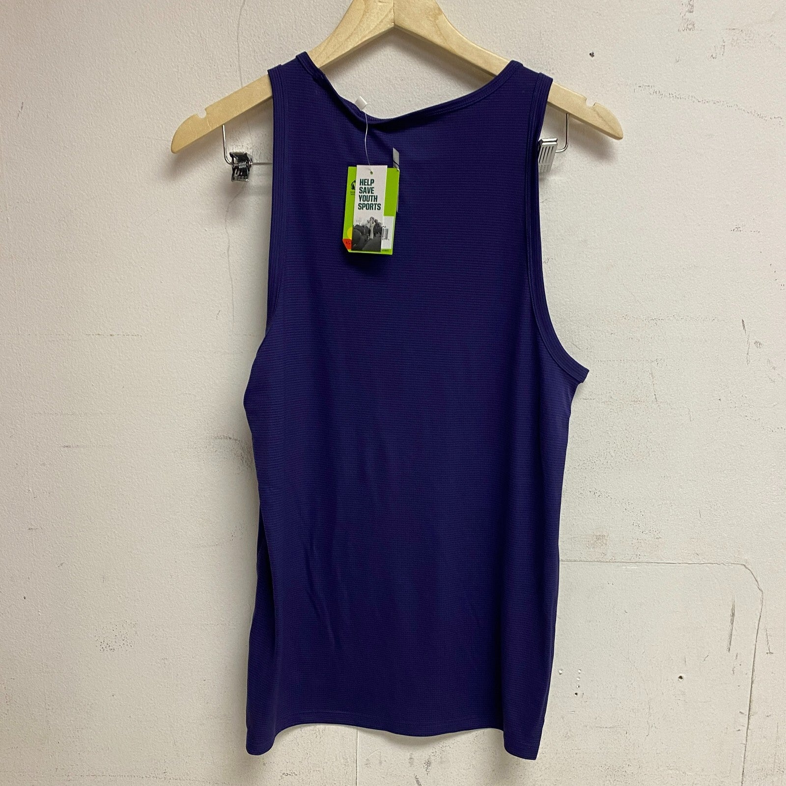 DSG Men's Run Tank Midnight Purple Sleeveless Running Summer Trendy DAM22206