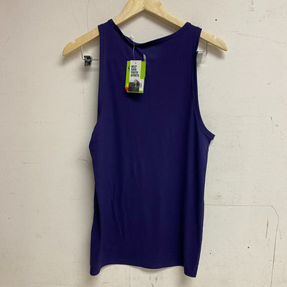 DSG Men's Run Tank Midnight Purple Sleeveless Running Summer Trendy DAM22206