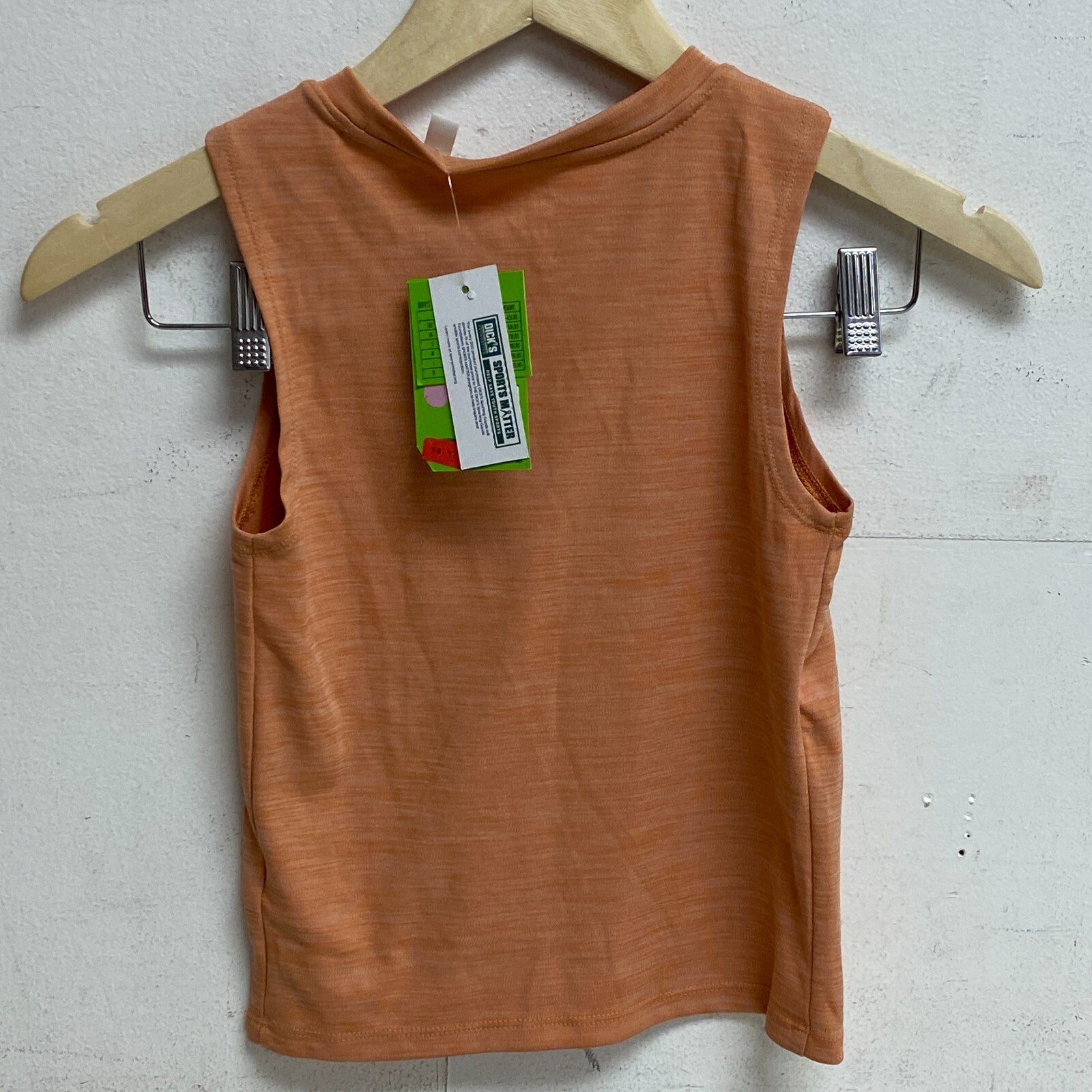 DSG Boy's Novelty Muscle Tank Graphic Melon / Peach Coral Palm DAB11115N