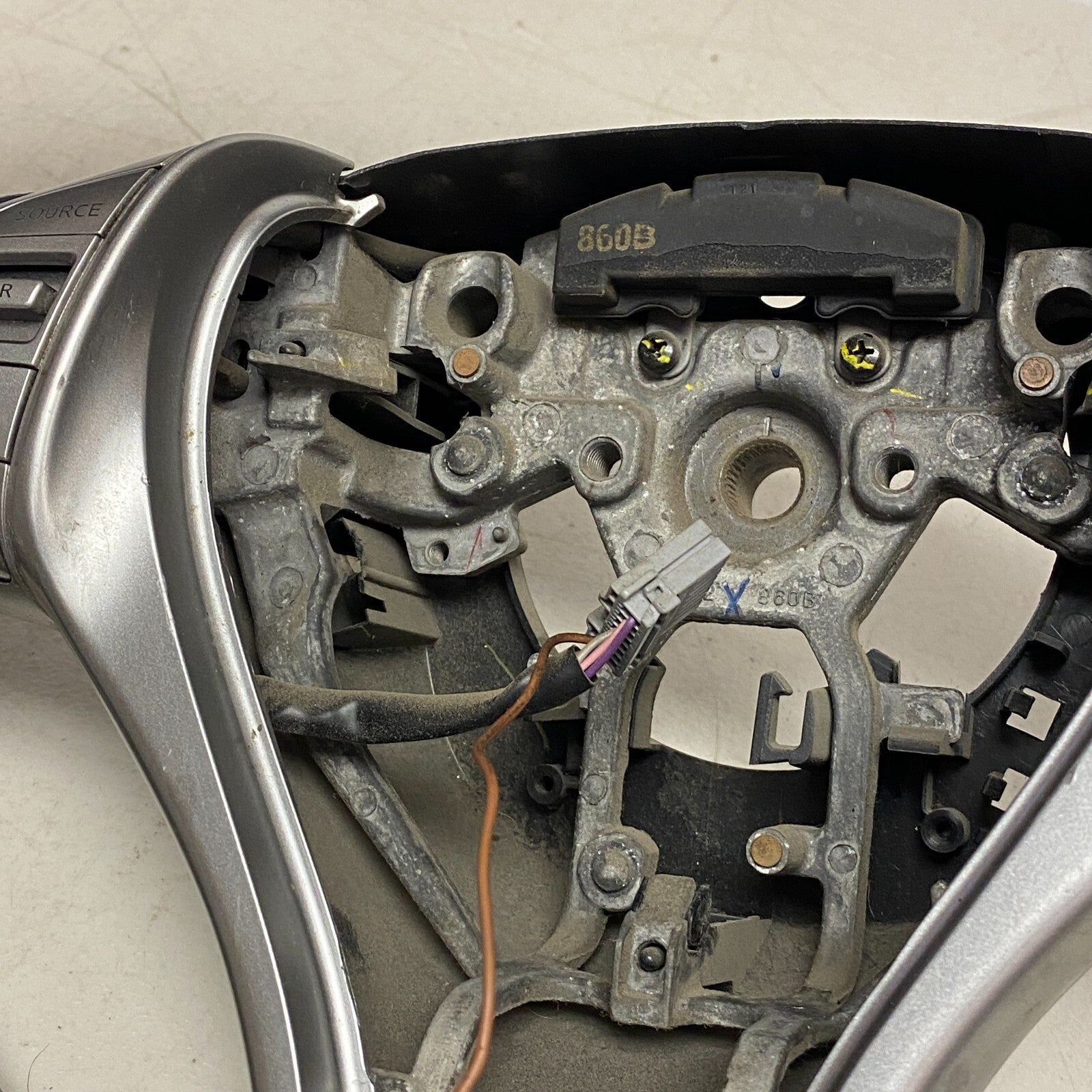 13 14 15 NISSAN ALTIMA Steering Driver Wheel w Controls BLACK LEATHER 484303TA2A