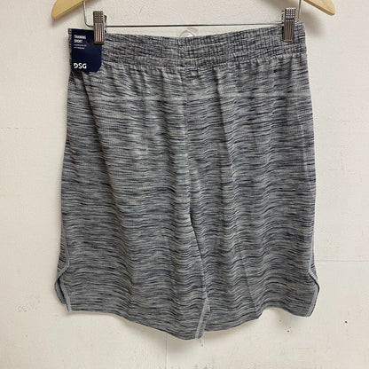 DSG Men's 9 in Novelty Textured Training Short Light Gray/ Dark Gray DAM20114N