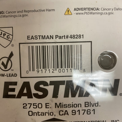 Eastman Water Heater Installation Kit 3/4" Copper pipe, 3/4" Threaded iron pipe