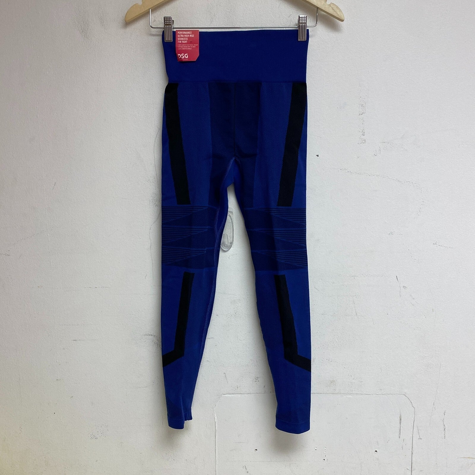 DSG TWITCH + ALLISON Women's Seamless Colorblock Sapphire/ Pure Black BOSSW22305