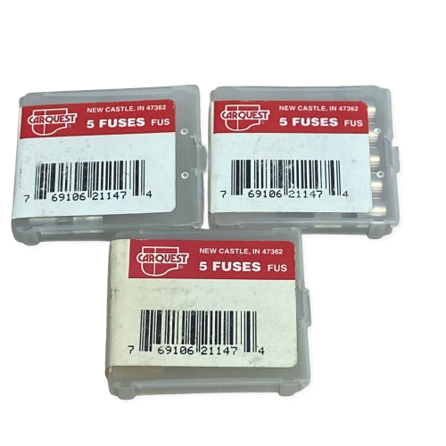 CARQUEST AGA 30 Glass Fuse 3 pack 15 Count
