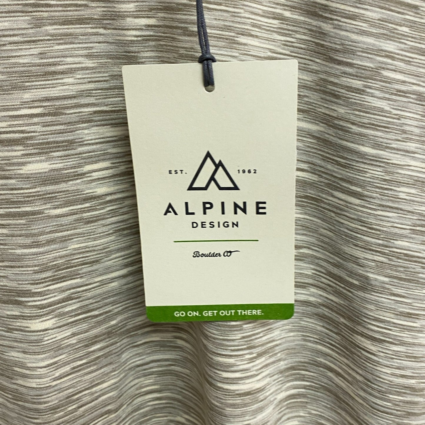 Alpine Design Women's W AD Field Knit Long Sleeve Mock Neck LIGHT KHAKI SPACE DY