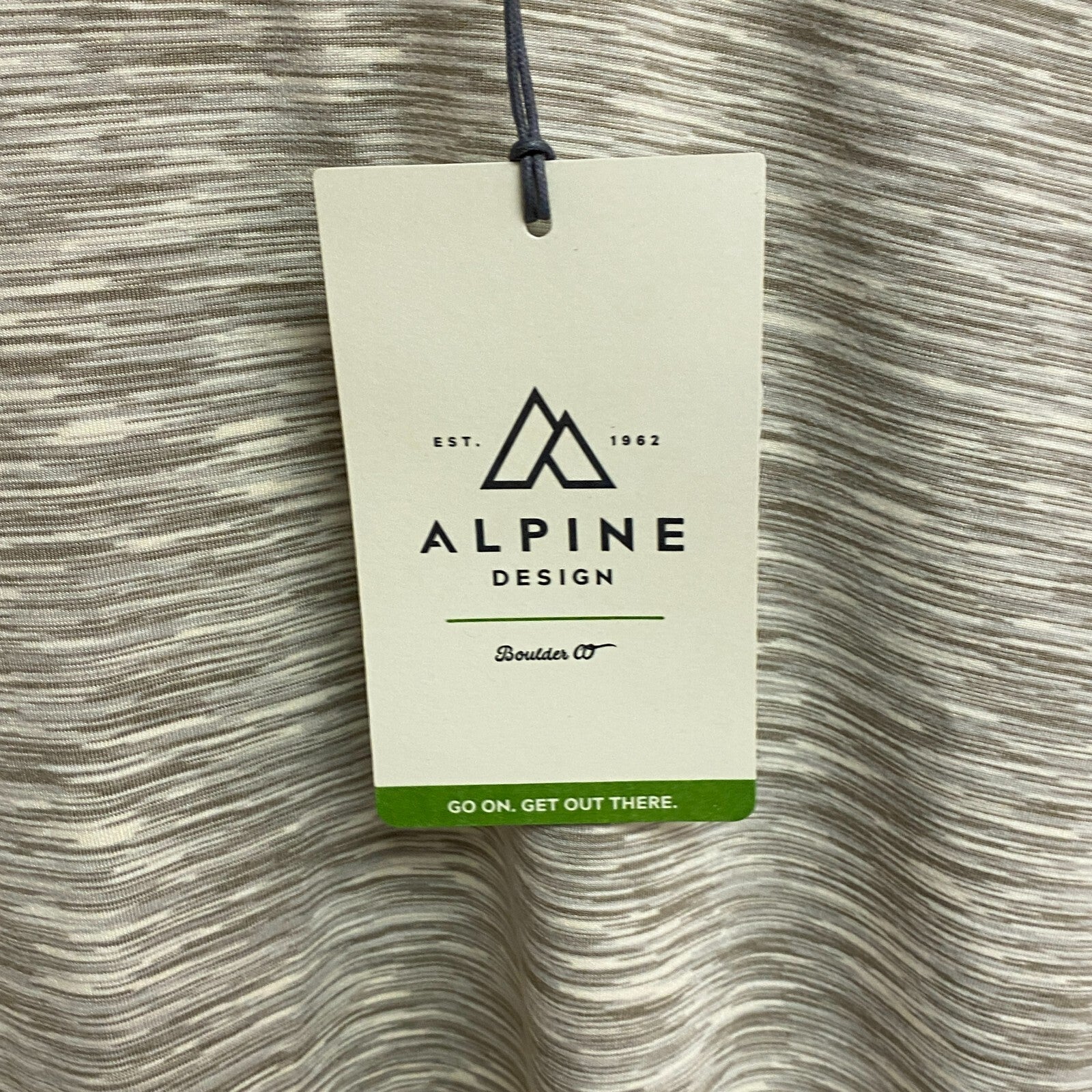 Alpine Design Women's W AD Field Knit Long Sleeve Mock Neck LIGHT KHAKI SPACE DY