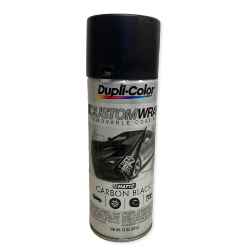 Dupli Color CWRC794 Custom Wrap Removable Coating Carbon Black Spray 11 fl. oz