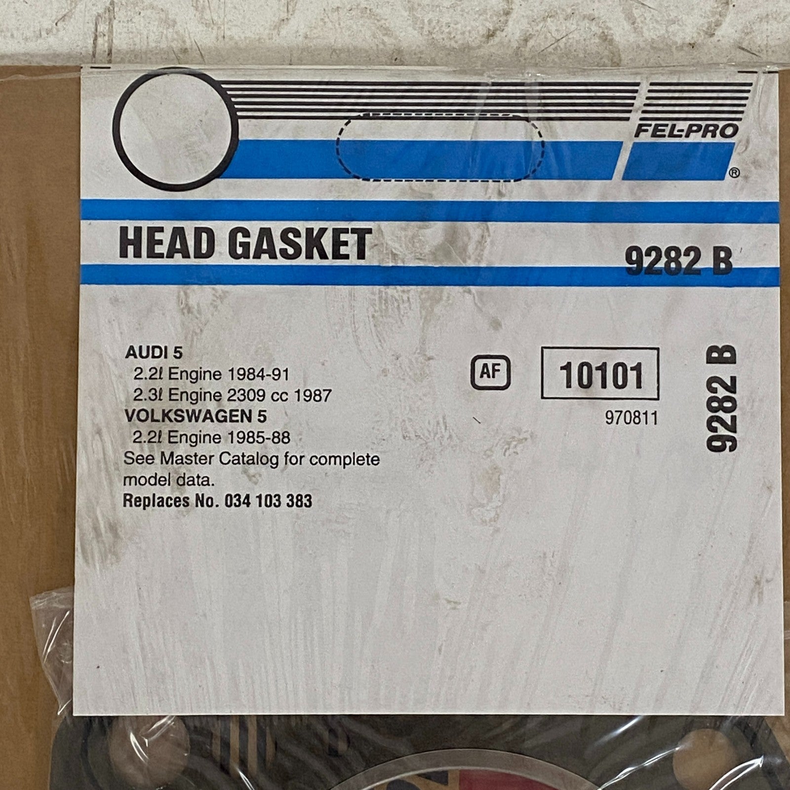 FEL-PRO 9309SP-2 Headsaver Shim 1.9L 4CYL  For Ford Escort 1981-1988