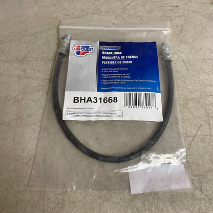 Carquest Wearever BHA31668 Brake Hose Assembly EPDM Black, Male–Female Ends