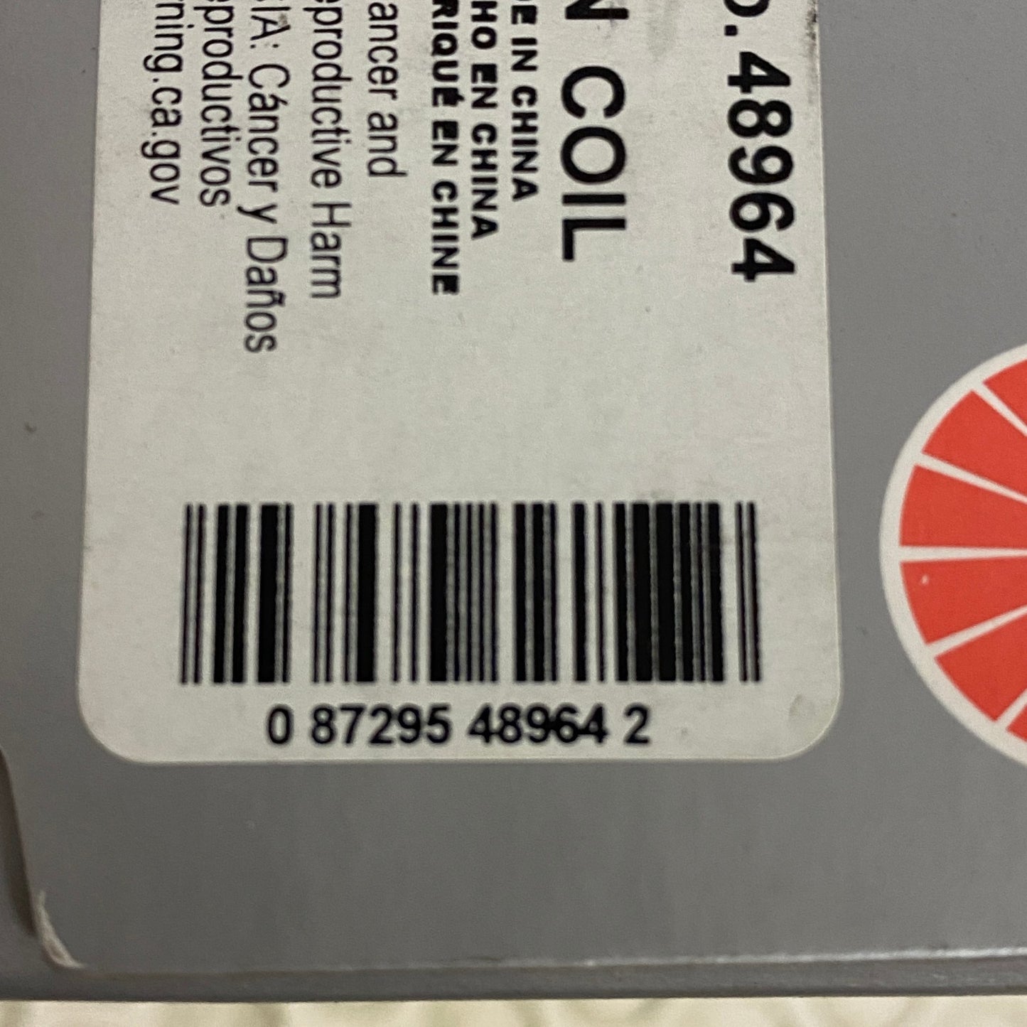 NGK 48964 Coil On Plug Ignition Coil Male Terminal Black Direct Replacement