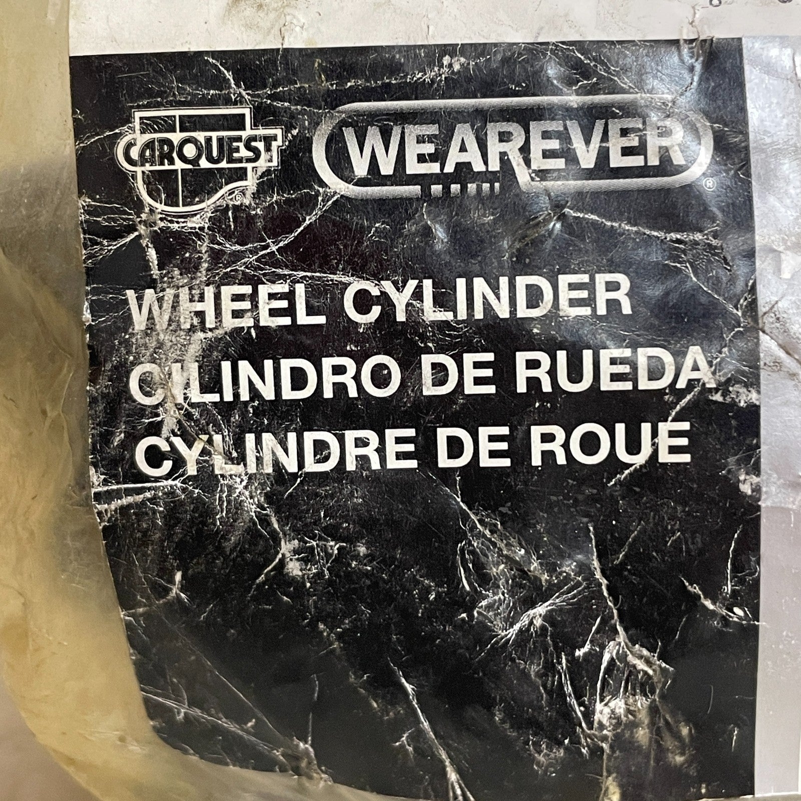 Carquest Wearever WCA78745 Drum Brake Wheel Cylinder Front 1-1/2" Bore Cast Iron