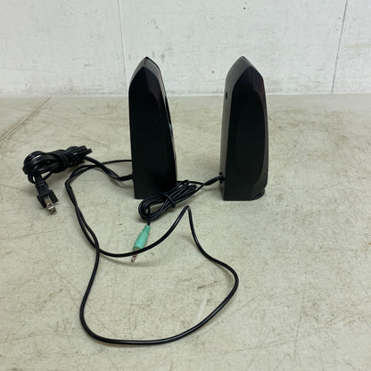Logitech S120 Black Desktop Speaker System , Used Very Good