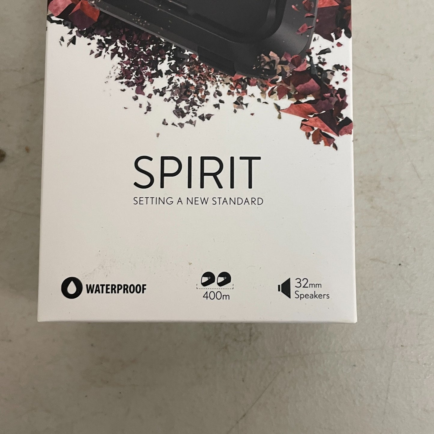 Cardo Spirit Single Bluetooth Motorcycle Intercom IP65 Waterproof SPRT0001