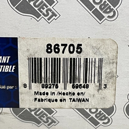 Carquest 86705 Metal Fuel Filter 3/8″ In/Out WIX 33705 Baldwin BF7771