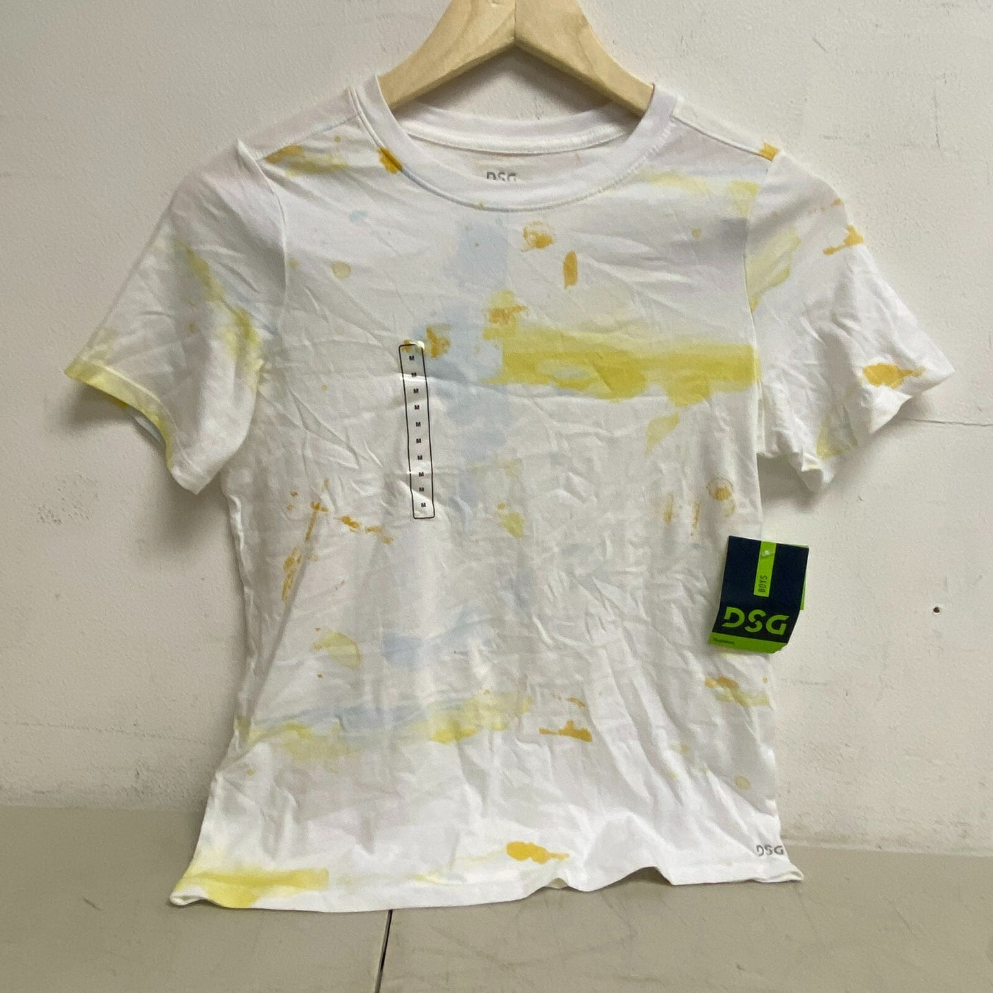 DSG Boys Printed Cotton Graphic Tee Stain Dye Multi Short Sleeve DAB22100