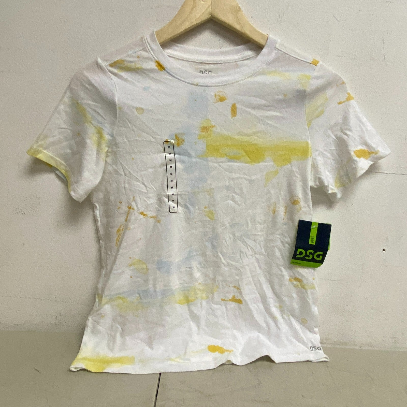 DSG Boys Printed Cotton Graphic Tee Stain Dye Multi Short Sleeve DAB22100