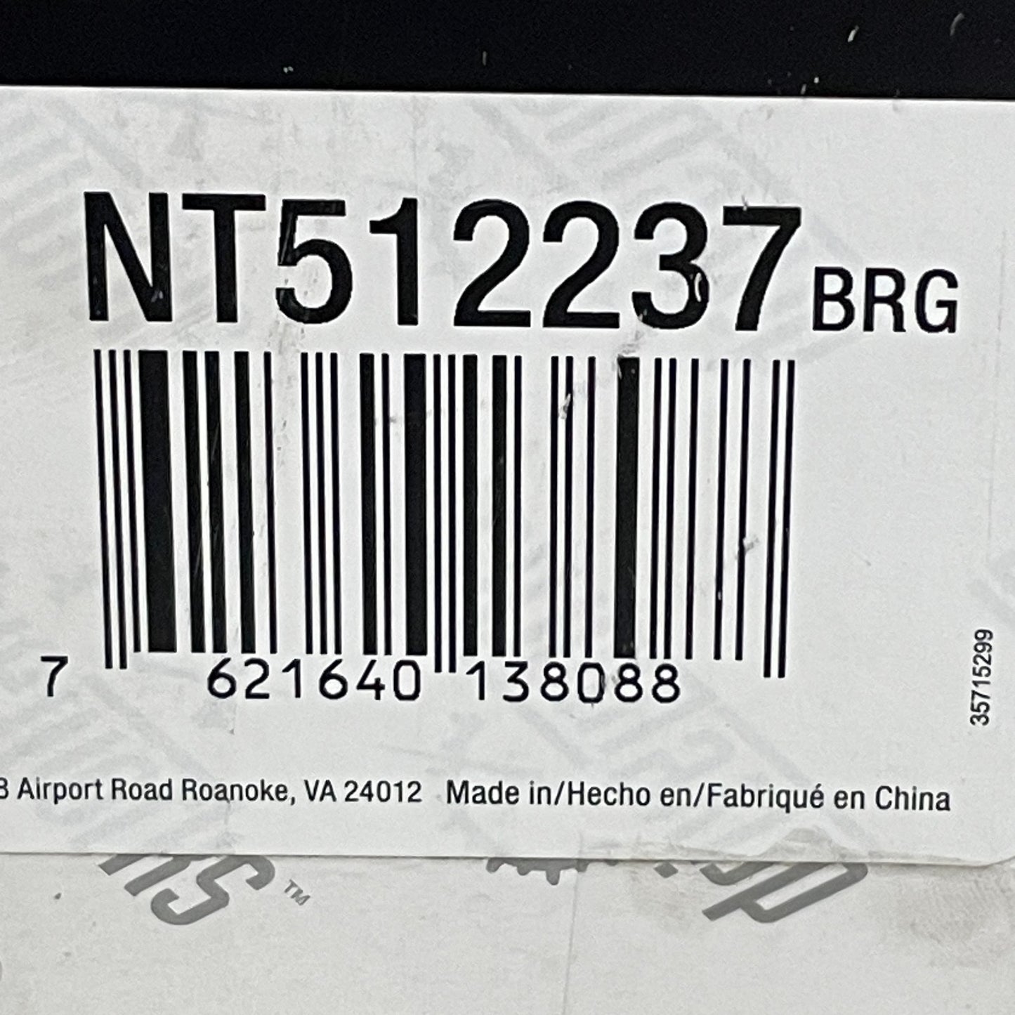 DriveWorks NT512237 Rear Wheel Hub & Bearing Assembly Steel Sealed OE Replacemnt