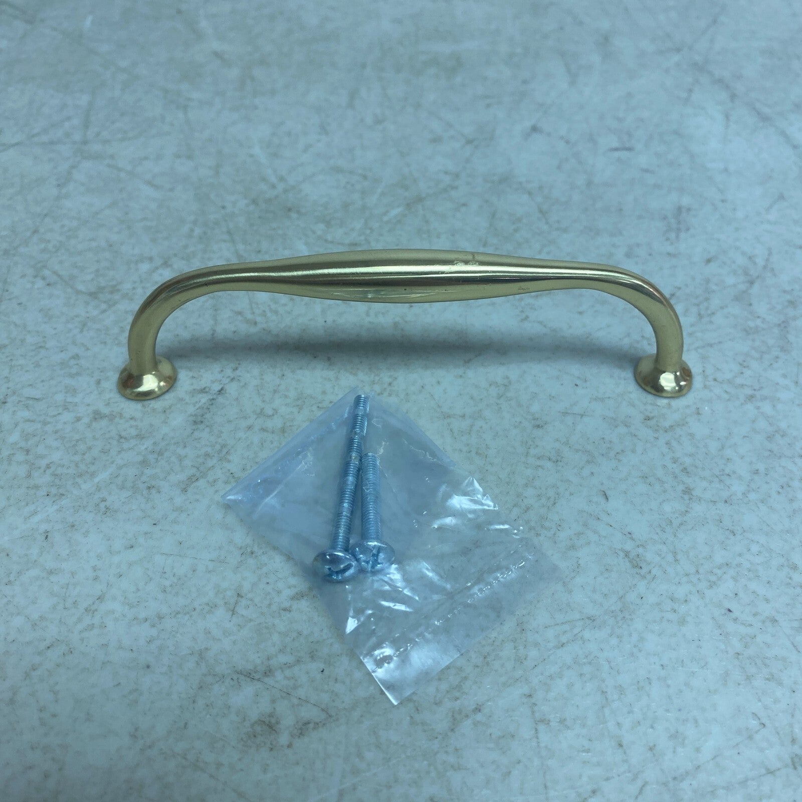 Signature Hardware 4-7/8" Padilla Solid Brass Cabinet Pull - Polished Brass