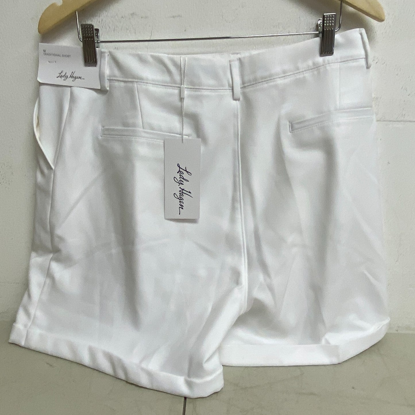 Calia Womens Fashion Traditional Short Pure White WGH14403 BRAND NEW