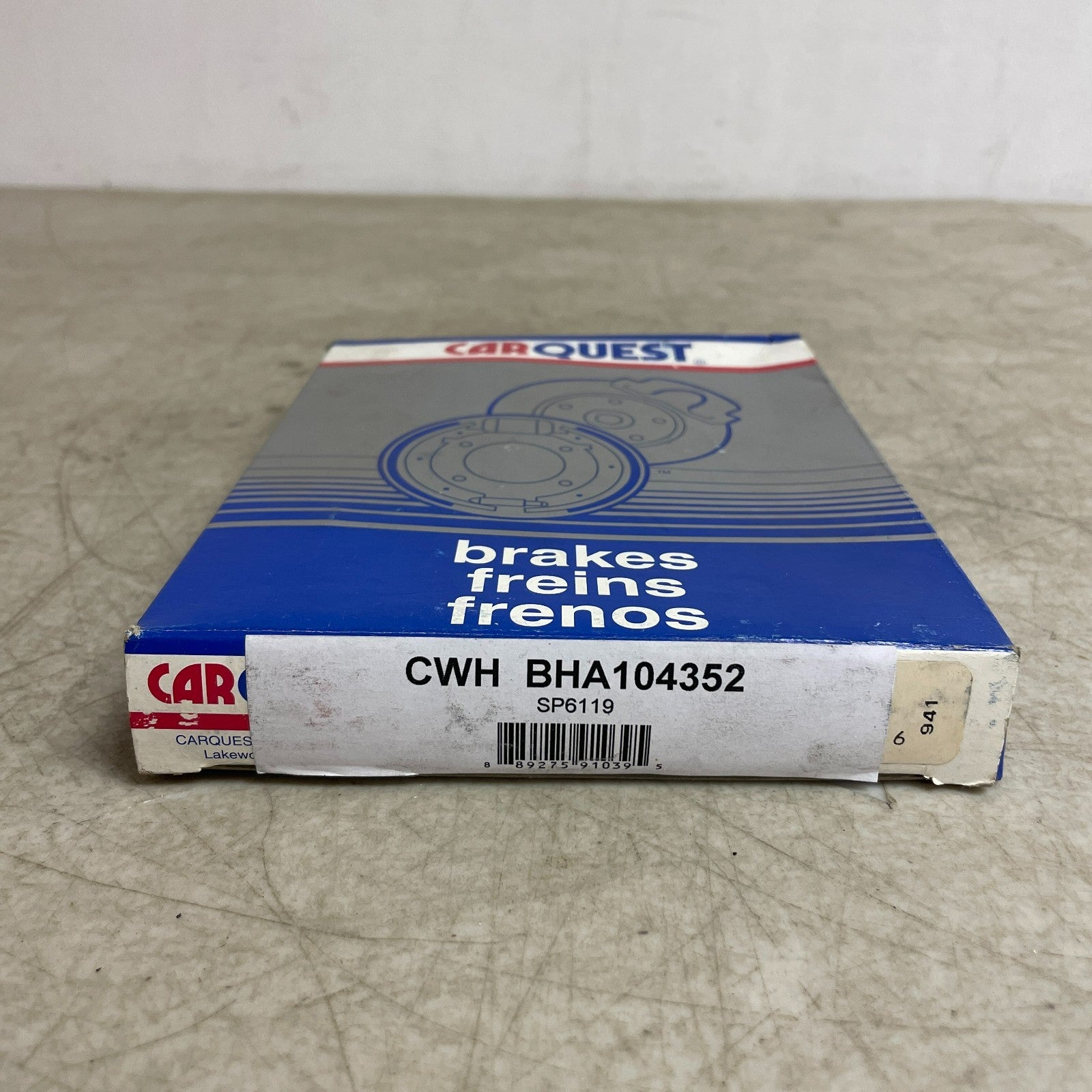 CarQuest Premium Brake Hose Banjo-Female Ends BHA104352